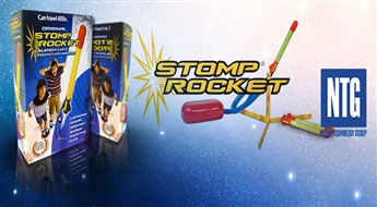 PIEGĀDE VISĀ LATVIJĀ! Rotaļlieta Nr.1 visā pasaulē! Ar kāju darbināma gaisa raķete - Original Stomp Rocket tikai par 19.00 Eur!