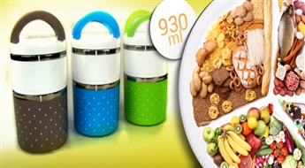 PIEGĀDE VISĀ LATVIJĀ! Konteineris ēdienam Kinghoff ( 930 ml ) zilā, zaļā VAI pelēkā krāsā ar 50% atlaidi! Vienmēr silts un garšīgs ēdiens!