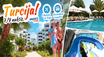 Tavs neaizmirstamais atvaļinājums Turcijas piekrastē!  PORTO AZZURRO CLUB MARE 4*, ALL INCLUSIVE! Izbaudi ilgi gaidīto vasaru!