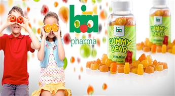 PIEGĀDE VISĀ LATVIJĀ! Multivitamīnu komplekss bērniem Gummy bear (90 kapsulas). Bērni viņus dievina!