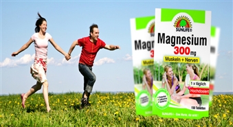 Magnesium 300 mg muskuļiem un nerviem (150 tabletes) ar 50% atlaidi! Parūpējies par savu veselību!