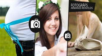 Izbraukuma fotosesija ar fotogrāfu Armandu Reinfeldu ar atlaidi!