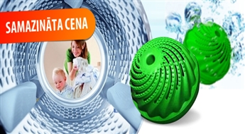 PIEGĀDE VISĀ LATVIJĀ! Clean Ball veļas mazgāšanas bumba ar 60% atlaidi!