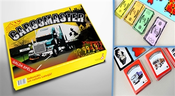 ДОСТАВКА ПО ВСЕЙ ЛАТВИИ! В Латвии созданная настольная игра для детей  «Cargomaster»  со скидкой!