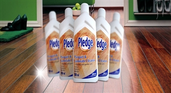 PLEDGE(JOHNSON) parketa, lamināta tīrītājs (150ml) ar 69% atlaidi! Grīda spīd un laistās!