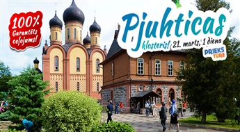 Neaizmirstams ceļojums uz krāšņo Pjuhticas klosteri ar 50% atlaidi!