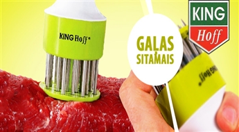 Отбиватель мяса 'KING HOFF" со скидкой! Качественный и практичный предмет на твоей кухне!