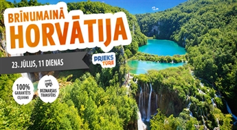 Burvīgā Horvātija! 11 neaizmirstamas dienas Adrijas jūras krastā! Ar iespēju ieraudzīt Melnkalni, Bosniju un Hercegovinu! Bez nakts pārbraucieniem!