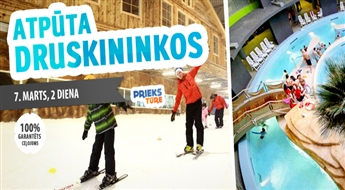 Relaksējoša nedēļas nogale Druskininkos!