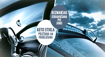 "AZ Ekoserviss" piedāvā: Jūsu auto stikla pulēšana un pārklāšana ar Aquapel līdzekļi JŪSU ATRAŠANAS VIETĀ ar 50% atlaidi!