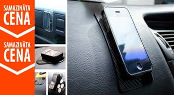 62% atlaide uz Sticky-Pad paklājiņu-turētāju mobilajam telefonam! Tagad Jūsu mobilais telefons kustības laikā „nelidos” pa visu auto salonu!