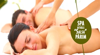 Lielisks piedāvājums! SPA rituāls “Salsa” pārim! Izbaudiet SPA procedūras kopā ar savu mīļoto cilvēku salonā "Activ&Spa"!