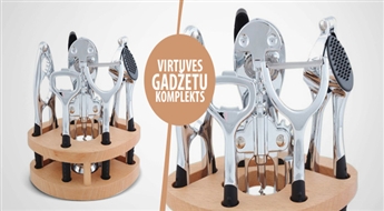 PIEGĀDE VISĀ LATVIJĀ! King Hoff virtuves gadžetu komplekts ar atlaidi!