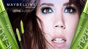 Melna skropstu tuša Maybelline Define-a-Lash 51% atlaidi - pieliekamas skropstas Jums vairs nebūs nepieciešamas!