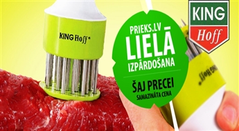 PIEGĀDE VISĀ LATVIJĀ! Gaļas sitamais "KING HOFF" ar atlaidi! Kvalitatīvs un praktisks rīks tavā virtuvē!