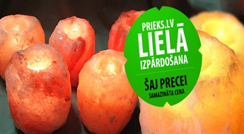 PIEGĀDE VISĀ LATVIJĀ! Vēsajos pavasara vakaros Sāls svečturis Jūsu labklājībai un labai pašsajūtai! Mierīga un silta atmosfēra Jūsu mājās!