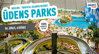 Берлин и парк водных атракционов “Tropical Islands Resort”
