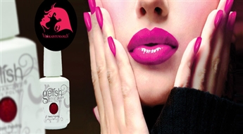 Классический маникюра с покрытием ногтей устойчивым лаком Gelish (Harmony, ProGel или Misa) в салоне „Sea of Spa” со скидкой!