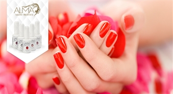Специальное предложение! Классический маникюр с устойчивым лаком Gelish в салоне ALMA только за Ls 5.99!