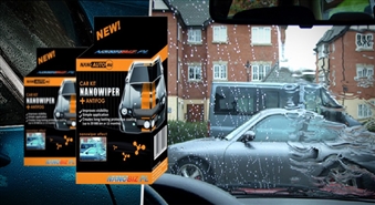 NANOWIPER+ANTIFOG (autostiklu apstrādes komplekts + pretaizsvīšanas līdzeklis) ar 45% atlaidi! Tīrs auto – tavs galvenais trumpis uz ceļa!