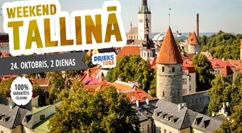 Pavadiet neaizmirstamu un burvīgu nedēļas nogali Tallinā! Izbaudiet brīvdienas igauņu gaumē!