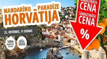 Burvīgā Horvātija! 11 neaizmirstamas dienas Adrijas jūras krastā! Ar iespēju ieraudzīt Melnkalni, Bosniju un Hercegovinu! Bez nakts pārbraucieniem!