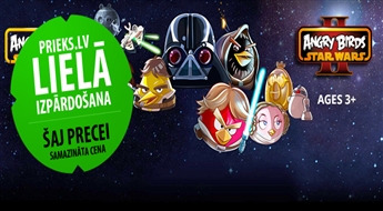 ДОСТАВКА ПО ВСЕЙ ЛАТВИИ! Настольная игра „Angry Birds Star Wars”  со скидкой!