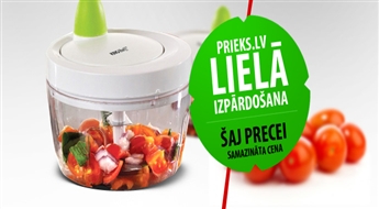 PIEGĀDE VISĀ LATVIJĀ! KingHoff KH-6117 dārzeņu - garšaugu smalcinātājs atlaidi! Praktisks un ērts rīks tavā virtuvē!