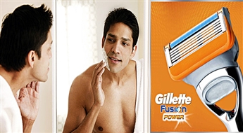 PIEGĀDE VISĀ LATVIJĀ! GILLETTE Fusion System skūšanās komplekts vīriešiem tikai par 5.00 Eur!