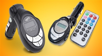 PIEGĀDE VISĀ LATVIJĀ! SPECIĀLS PIEDĀVĀJUMS AUTOVADĪTĀJIEM! MP3 FM modulators ar 54% atlaidi!