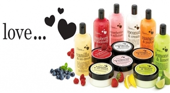PIEDĀVĀJUMS MEITENĒM! "I love... Chocolates&Oranges” ķermeņa sviests (200ml) vai " I love... Vanilla Ice Cream" ķermeņa losjons (250ml) pēc Jūsu izvēles tikai par 2.40 eur!