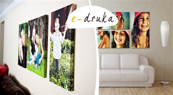 Kvalitatīvas dažādu izmēru foto kanvas ar Tevis izvēlētu attēlu ar 50% atlaidi!