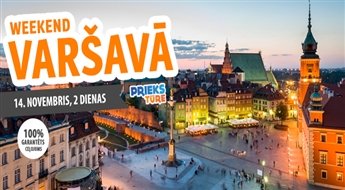 Weekend Varšavā! Divas neaizmirstamas dienas Polijas galvaspilsētā tikai par € 45.00! Izbaudi priekus Reča Pospoļitā!