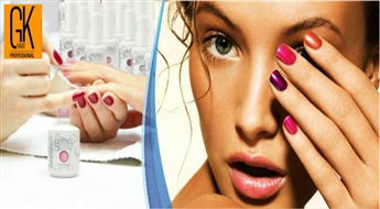 Klasiskais manikīrs + "Gelish Harmony" lakas pārklājums jaunajā salonā "GK Hair"!
