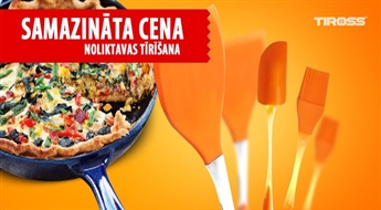 PIEGĀDE VISĀ LATVIJĀ! TIROSS silikona lāpstiņa (30 cm) ar atlaidi!