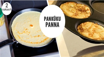 PIEGĀDE VISĀ LATVIJĀ! Lielisks piedāvājums! Pankūku Panna King Hoff (24 cm)  vai King Hoff olu cepšanas panna ar atlaidi!