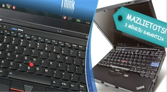 IZDEVĪGS PIEDĀVĀJUMS! Portatīvais dators Lenovo Business ThinkPad X61 tikai par 99.50Eur un Lenovo Business ThinkPad X200 tikai par 159.50Eur !