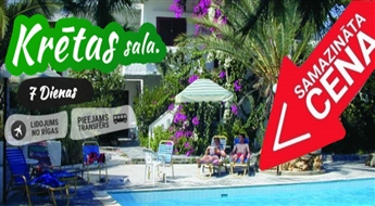 Невероятный Крит! Перелет + Отель Eleana Apartments 3* + Трансфер! Ощутите незабываемый отдых на лучших пляжах Крита!