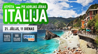 Atpūta Itālijā pie Adrijas jūras. Venēcija – Rimini – San Marino – Roma – Florence 11 dienas