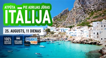 Atpūta Itālijā pie Adrijas jūras. Venēcija – Rimini – San Marino – Roma – Florence 11 dienas