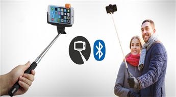 ДОСТАВКА ПО ВСЕЙ ЛАТВИИ! Bluetooth cелфи палка ( Selfie stick) для Iphone и Android смартфонов, палка последнего поколения, высокое качество!
