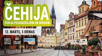 Čehija pieaugušajiem un bērniem! Karlovi Dvur– Prāga – Karlšteina. Skolēnu brīvlaikā dodies piedzīvojuma meklējumos uz Čehiju!