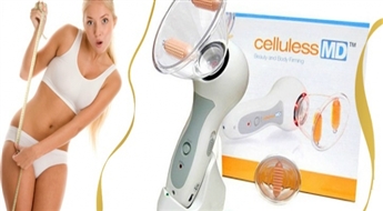 PIEGĀDE VISĀ LATVIJĀ!Vakuummasāžas ierīce Celluless MD efektīvai cīņai ar celulītu mājas apstākļos -50%