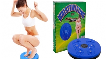 PIEGĀDE VISĀ LATVIJĀ!Rotējošs trenažieris "Waist Twisting" perfektam viduklim (dāmām un kungiem) ar atlaidi!