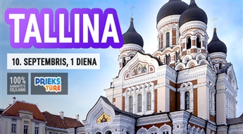 Pavadiet neaizmirstamu un burvīgu dienu Tallinā! Neaizmirstama diena igauņu gaumē!