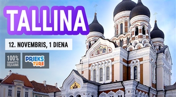 Pavadiet neaizmirstamu un burvīgu dienu Tallinā! Neaizmirstama diena igauņu gaumē!