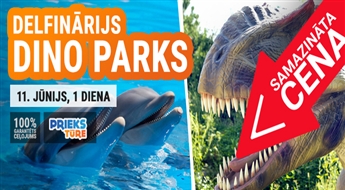 Atpūta Delfinārijā un DINO parkā Lietuvā!