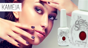 Классический маникюр с покрытием Gelish в салоне „Kameja” со скидкой 66%! Красивые и ухоженные ногти!