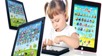 Игрушечный планшетный компьютер для детей "E-pad" - развивающая игра для освоения алфавита, цифр и прочего со скидкой!