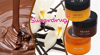 ДОСТАВКА ПО ВСЕЙ ЛАТВИИ! Superdrug Arora скраб или масло для тела!